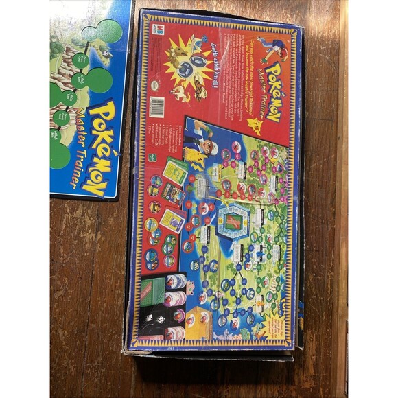 Pokemon Master Trainer Board Game Vintage Hasbro 95% Complete 1999 RARE - Picture 5 of 8